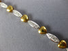 .60CT DIAMOND 14KT TWO TONE GOLD 3D MULTI HEART CLASSIC TENNIS BRACELET #1488