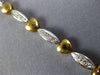 .60CT DIAMOND 14KT TWO TONE GOLD 3D MULTI HEART CLASSIC TENNIS BRACELET #1488