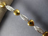 .60CT DIAMOND 14KT TWO TONE GOLD 3D MULTI HEART CLASSIC TENNIS BRACELET #1488