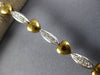 .60CT DIAMOND 14KT TWO TONE GOLD 3D MULTI HEART CLASSIC TENNIS BRACELET #1488