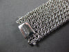ESTATE LARGE 16.19CT AAA TSAVORITE 18KT WHITE GOLD 3D MULTI ROW TENNIS BRACELET