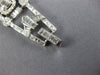 EXTRA LARGE 16.63CT DIAMOND 18KT WHITE GOLD 3D OVAL GRADUATING TENNIS BRACELET