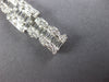 LARGE 8.53CT DIAMOND 18KT WHITE GOLD 3D INVISIBLE SQUARE & OVAL TENNIS BRACELET