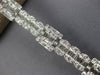 LARGE 8.53CT DIAMOND 18KT WHITE GOLD 3D INVISIBLE SQUARE & OVAL TENNIS BRACELET