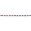 5.5CT DIAMOND & AAA RUBY 14K WHITE GOLD CLASSIC PRINCESS CHANNEL TENNIS BRACELET