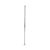 EXTRA LARGE 1.0CT DIAMOND 14KT WHITE GOLD 3D INSIDE OUT HOOP HANGING EARRINGS
