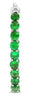 2.80CT AAA TSAVORITE 14KT WHITE GOLD 3D INSIDE OUT LUCIDA HOOP HANGING EARRINGS