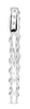 2.80CT AAA TSAVORITE 14KT WHITE GOLD 3D INSIDE OUT LUCIDA HOOP HANGING EARRINGS