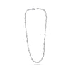 ESTATE 2.10CT DIAMOND 14KT WHITE GOLD 3D CLASSIC INFINITY ETERNITY LOVE NECKLACE