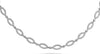 ESTATE 3.24CT DIAMOND 14KT WHITE GOLD 3D INFINITY SEMI ETERNITY LOVE NECKLACE