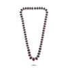 LARGE 40.46CT DIAMOND & AAA RUBY 18KT WHITE GOLD 3D OVAL & ROUND TENNIS NECKLACE