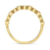 .27CT DIAMOND & AAA RUBY 14KT YELLOW GOLD 3D ROUND FILIGREE ANNIVERSARY RING