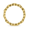 .50CT DIAMOND & AAA RUBY 14KT YELLOW GOLD 3D FILIGREE ETERNITY ANNIVERSARY RING