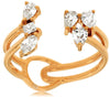 ESTATE WIDE .66CT DIAMOND 14KT ROSE GOLD 3D MULTI SHAPE HANDCRAFTED RING