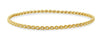 .44CT DIAMOND 14KT YELLOW GOLD 3D INFINITY FILIGREE ETERNITY BANGLE BRACELET