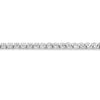 ESTATE 1.44CT DIAMOND 14KT WHITE GOLD 3D ROUND CLASSIC TENNIS BRACELET