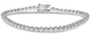 ESTATE 1.88CT DIAMOND 14KT WHITE GOLD 3D CLASSIC ROUND TENNIS BRACELET