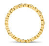 .47CT DIAMOND 14KT YELLOW GOLD 3D ROUND INFINITY ETERNITY ANNIVERSARY LOVE RING