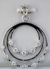 ESTATE .50CT DIAMOND 14KT WHITE GOLD 3D BY THE YARD CIRCLE OF LIFE PENDANT