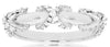 ESTATE .33CT DIAMOND 14KT WHITE GOLD 3D CLASSIC XO LOVE RING